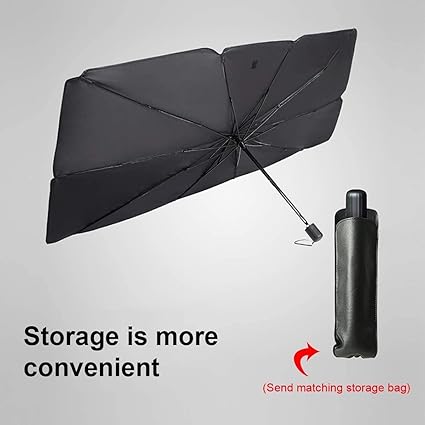 Car Windshield Sun Shade UV Rays and Heat Sun Visor Protector Foldable Reflector Umbrella brella Shield
